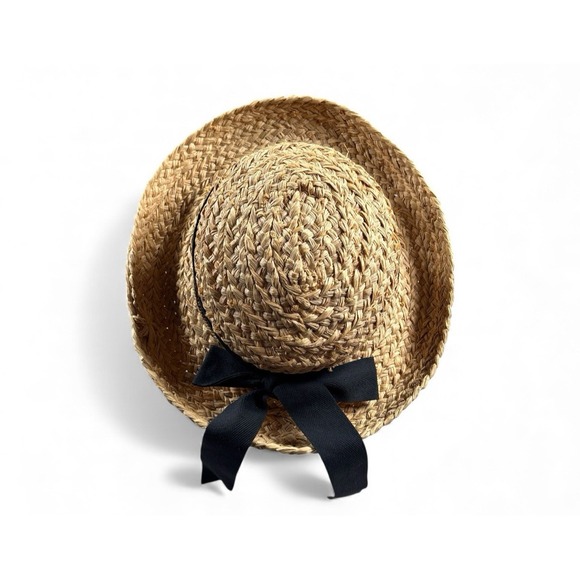 Helen Kaminiski‎ Classic 5 Raffia Hat One Size Handcrafted - Picture 6 of 16